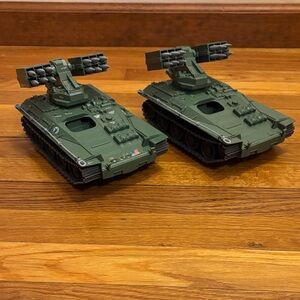 Vintage G.I. Joe Wolverine tanks - bundle of 2